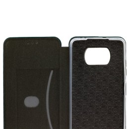 Чехол книжка для Xiaomi Poco X3 Book Cover Зеленый