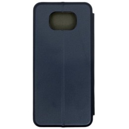 Чехол книжка для Xiaomi Poco X3 Book Cover Синий