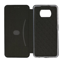 Чехол книжка для Xiaomi Poco X3 Book Cover Черный