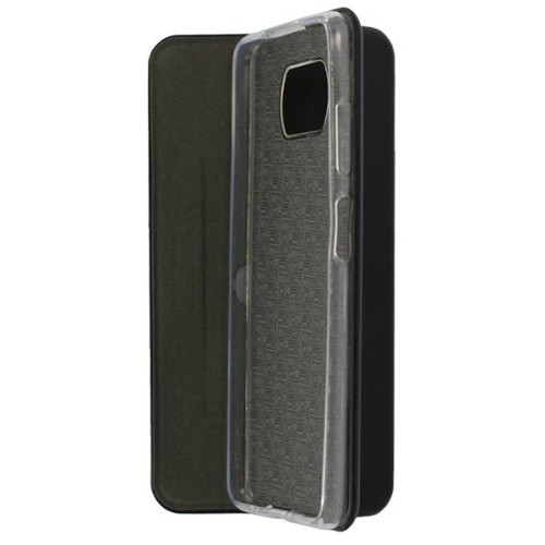 Чехол книжка для Xiaomi Poco X3 Book Cover Черный