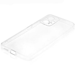 Силиконовый чехол для Xiaomi Poco X4 GT TPU 1мм с защитой камеры Прозрачный