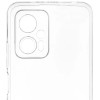 Силиконовый чехол для Xiaomi Poco X4 GT TPU 1мм с защитой камеры Прозрачный