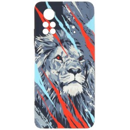 Силиконовый чехол для Xiaomi Poco X4 Pro Helsen с защитой камеры J201