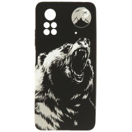 Силиконовый чехол для Xiaomi Poco X4 Pro Helsen с защитой камеры J204