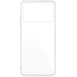 Силиконовый чехол для Xiaomi Poco X4 Pro TPU 1мм Прозрачный глянцевый