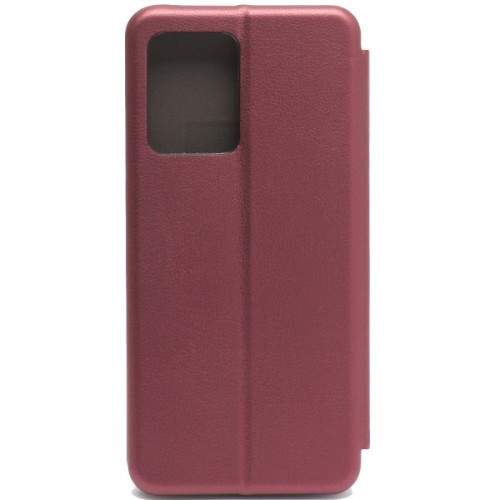 Чехол книжка для Xiaomi Poco X5 5G Book Cover Бордовый