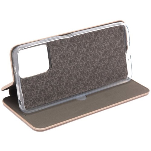 Чехол книжка для Xiaomi Poco X5 5G Book Cover Золотой