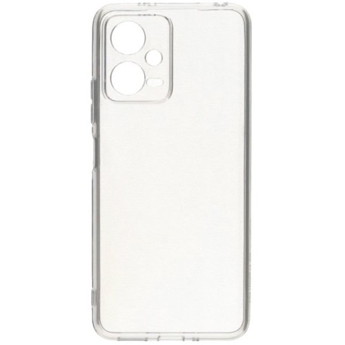 Силиконовый чехол для Xiaomi Poco X5 5G Ultra Thin Case с защитой камеры Прозрачный