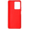 Силиконовый чехол для Xiaomi Poco X5 5G Soft Matte с микрофиброй Красный