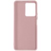 Силиконовый чехол для Xiaomi Poco X5 5G Soft Matte с микрофиброй Пыльно розовый