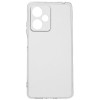 Силиконовый чехол для Xiaomi Poco X5 5G TPU 1мм с защитой камеры Прозрачный
