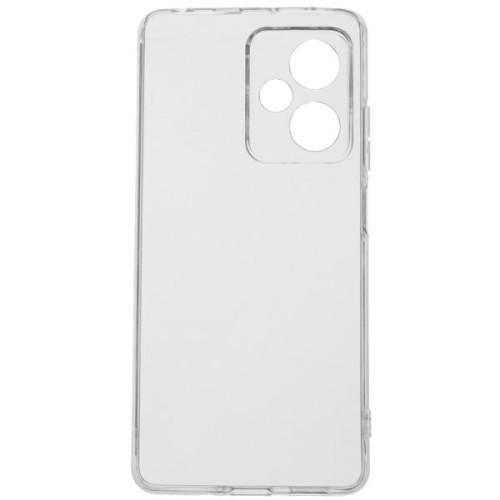 Силиконовый чехол для Xiaomi Poco X5 5G TPU 1мм с защитой камеры Прозрачный