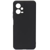 Силиконовый чехол для Xiaomi Poco X5 5G TPU 1мм с защитой камеры Черный