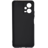 Силиконовый чехол для Xiaomi Poco X5 5G TPU 1мм с защитой камеры Черный