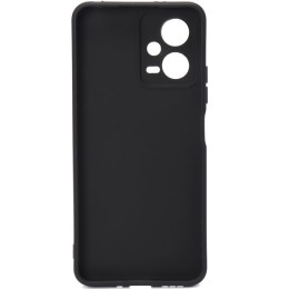 Силиконовый чехол для Xiaomi Poco X5 5G TPU 1мм с защитой камеры Черный
