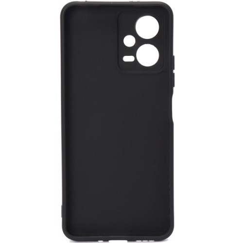 Силиконовый чехол для Xiaomi Poco X5 5G TPU 1мм с защитой камеры Черный