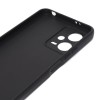 Силиконовый чехол для Xiaomi Poco X5 5G TPU 1мм с защитой камеры Черный
