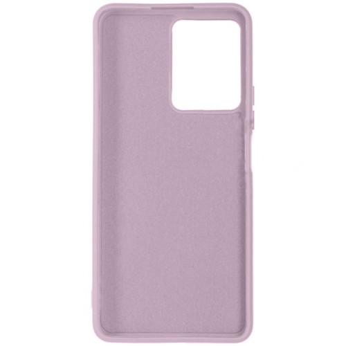 Силиконовый чехол для Xiaomi Poco X5 Pro 5G Soft Matte с микрофиброй Сиреневый