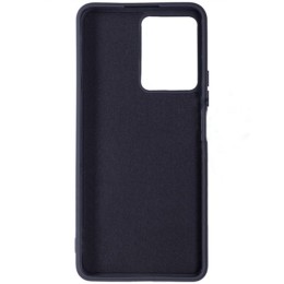 Силиконовый чехол для Xiaomi Poco X5 Pro 5G Soft Matte с микрофиброй Черный