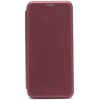 Чехол книжка для Xiaomi Poco X5 Pro 5G Book Cover Бордовый