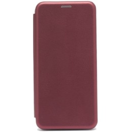 Чехол книжка для Xiaomi Poco X5 Pro 5G Book Cover Бордовый