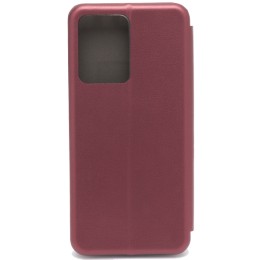 Чехол книжка для Xiaomi Poco X5 Pro 5G Book Cover Бордовый
