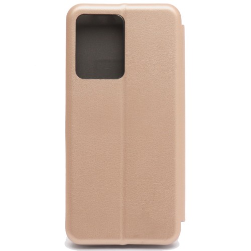Чехол книжка для Xiaomi Poco X5 Pro 5G Book Cover Золотой