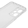 Силиконовый чехол для Xiaomi Poco X5 Pro 5G TPU 1мм с защитой камеры Прозрачный