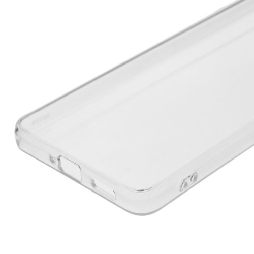 Силиконовый чехол для Xiaomi Poco X5 Pro 5G TPU 1мм с защитой камеры Прозрачный