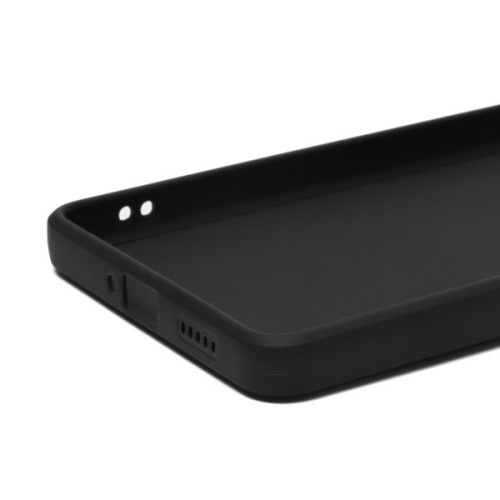 Силиконовый чехол для Xiaomi Poco X5 Pro 5G TPU 1мм с защитой камеры Черный