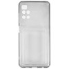Силиконовый чехол для Xiaomi Redmi 10 iBox Crystal с картхолдером и защитой камеры Прозрачный