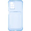 Силиконовый чехол для Xiaomi Redmi 10 Card Holder Голубой