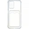 Силиконовый чехол для Xiaomi Redmi 10 Card Holder Прозрачный