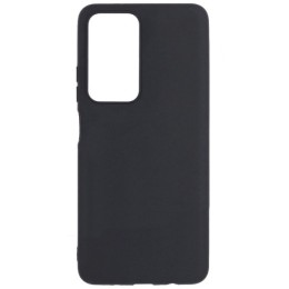 Силиконовый чехол для Xiaomi Redmi 10 Soft Matte с микрофиброй Черный