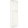 Силиконовый чехол для Xiaomi Redmi 10A Silicone Card Holder Case Прозрачный