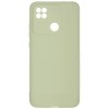 Силиконовый чехол для Xiaomi Redmi 10A Soft Matte с защитой камеры Оливковый