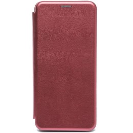 Чехол книжка для Xiaomi Redmi 10C Book Cover Бордовый
