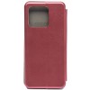 Чехол книжка для Xiaomi Redmi 10C Book Cover Бордовый
