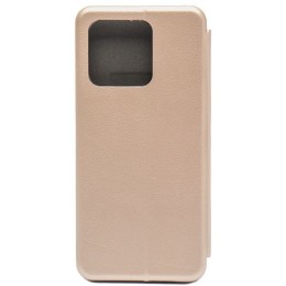 Чехол книжка для Xiaomi Redmi 10C Book Cover Золотой