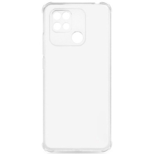 Силиконовый чехол для Xiaomi Redmi 10C TPU 1мм с защитой камеры Прозрачный