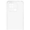 Силиконовый чехол для Xiaomi Redmi 10C TPU 1мм с защитой камеры Прозрачный