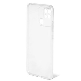 Силиконовый чехол для Xiaomi Redmi 10C TPU 1мм с защитой камеры Прозрачный