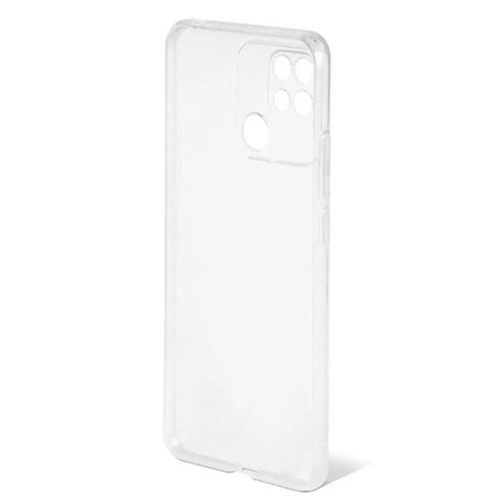 Силиконовый чехол для Xiaomi Redmi 10C TPU 1мм с защитой камеры Прозрачный