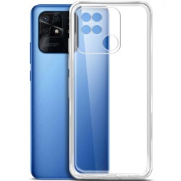 Силиконовый чехол для Xiaomi Redmi 10C Ultra Thin Case с защитой камеры Прозрачный