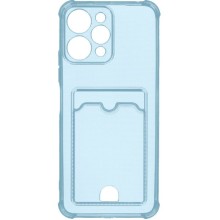 Силиконовый чехол для Xiaomi Redmi 12 4G Silicone Card Holder с защитой камеры