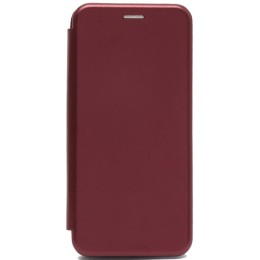 Чехол книжка для Xiaomi Redmi 12C Book Cover Бордовый