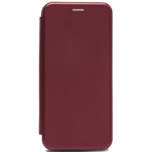 Чехол книжка для Xiaomi Redmi 12C Book Cover Бордовый