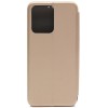 Чехол книжка для Xiaomi Redmi 12C Book Cover Золотой