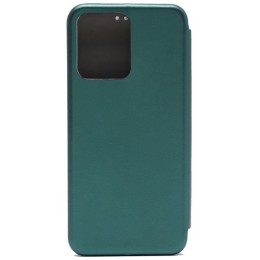 Чехол книжка для Xiaomi Redmi 12C Book Cover Изумрудный