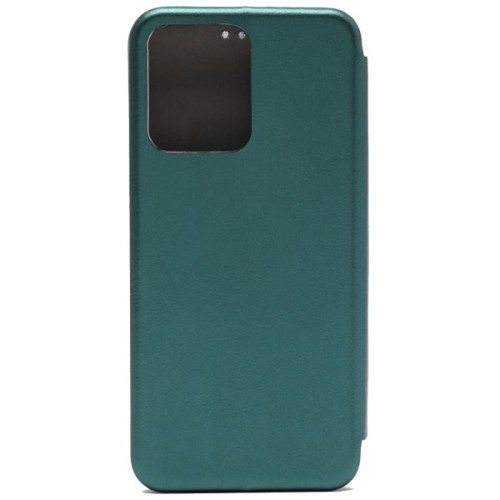 Чехол книжка для Xiaomi Redmi 12C Book Cover Изумрудный
